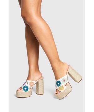 We'll make sure your shoes keep you one stylish step ahead of the crowdWhether you're keeping it simple in sliders, living the high life in heels or joining the fash pack in flatforms, you'll be heading to shoe heaven with our fashion-forward footwear collection. Boots are your day-to-night bestfriend, giving a floral dress&nbsp;that tough twist - add a biker jacket for even more attitude. Find your summer feet in jelly sandals and enjoy balmy nights in block heels.