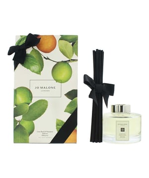 Jo Malone Lime Basil and Mandarin Diffuser is a luxurious home fragrance designed to envelop your space in a rich, inviting scent.    

Part of the renowned Jo Malone London collection, this diffuser offers a sophisticated blend of notes that create a warm and welcoming atmosphere.    

Top Notes: Lime, Mandarin Orange and Bergamot
Middle Notes: Basil, Thyme, Lilac and Iris
Base Notes: Vetiver and Patchouli

Key Benefits:    

Provides continuous scent diffusion for up to 6 months, depending on room conditions and reed rotation.  
Housed in a sleek, clear glass vessel with black reeds and a silver collar, it complements various interior styles.    
Adjust the fragrance strength by flipping the reeds periodically.     

How to Use:    

Position the diffuser in a well-ventilated area, away from direct sunlight and drafts.    
Place the black reeds into the glass bottle.    
For a stronger scent, flip the reeds every few days.    
Allow the fragrance to diffuse naturally, filling your space with the luxurious scent of Lime Basil and Mandarin.    

Elevate your home's ambiance with the Jo Malone Lime Basil and Mandarin Diffuser, a perfect blend of elegance and fragrance.