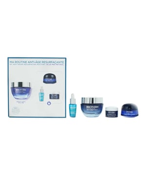 This luxurious skincare set is designed to combat visible signs of aging, including wrinkles, dark spots, and loss of firmness. Infused with Pro-Retinol and Life Plankton, the set offers a comprehensive anti-aging regimen suitable for all skin types. 

This set is ideal for those seeking to address multiple signs of aging with a comprehensive skincare routine.

It's suitable for all skin types and can be incorporated into both morning and evening skincare regimens

Set Includes:  

Blue Pro-Retinol Multi-Correct Cream (50ml) - A day cream formulated with Pro-Retinol and marine algae extracts to target wrinkles and improve skin texture, leaving the skin looking smoother and more radiant.  

Life Plankton Elixir (7ml) - A restorative facial elixir that combines Life Plankton probiotic extracts with Vitamin Cg to repair and recharge the skin, revealing luminous and healthy-looking skin. 

Blue Pro-Retinol Eye Cream (5ml) - An eye cream enriched with Pro-Retinol, peptides, caffeine, and Life Plankton probiotic extracts to hydrate, reduce puffiness, and smooth fine lines around the delicate eye area.  

Blue Therapy Night Cream (15ml) - A night cream that works overnight to reduce wrinkles, dark spots, and improve skin firmness, allowing the skin to regenerate and repair itself while you sleep. 

How to Use:

Life Plankton Elixir (7ml): Apply 3–4 drops to cleansed face and neck every morning and night, after essence and before moisturising.  

Blue Pro-Retinol Multi-Correct Cream (50ml): Apply every day and night after the elixir. Pair with Blue Retinol Serum for amplified efficacy.  

Blue Pro-Retinol Eye Cream (5ml): Using both ring fingers, take a rice grain-sized amount and apply to the 8 indicated zones of the eye contour. Gently dab below and above the eye contour, moving from the inner corner toward the temples to depuff and stimulate blood flow.  

Blue Therapy Night Cream (15ml): Apply every evening on a cleansed face and neck. Using both hands, smooth over the face in an outward pattern starting from the center. Finish by applying to the neck. Avoid the eye contour.
