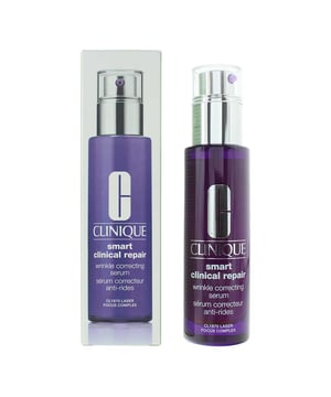 Clinique Smart Clinical Repair Wrinkle Correcting Serum is a dermatologist-developed, fragrance-free anti-aging serum designed to visibly reduce wrinkles, firm the skin, and enhance radiance. Its advanced formula combines a potent retinoid, a peptide complex, and hyaluronic acid to target signs of aging from multiple angles. 

Key Benefits:

Reduces the appearance of lines and wrinkles
Firms and boosts radiance
Hydrates and plumps skin

This serum is suitable for very dry, dry, combination oily, and oily skin types. It is dermatologist-developed, allergy-tested, and free from fragrance, oil, and drying alcohols, making it safe for sensitive skin. 

How to Apply: 

Apply in the morning and evening. Pump 1 to 2 times onto your fingertips.
Spread the serum evenly over clean skin on the face and neck, avoiding the eye area.
After the serum absorbs, apply your preferred moisturiser.