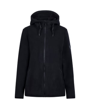 Fabric: Fleece. Design: Plain. Fabric Technology: DLX. Badge. Neckline: Hooded. Sleeve-Type: Long-Sleeved. Hood Features: Drawstring. Pockets: 2 Side Pockets, Zip. Fastening: Full Zip. XS: 32 in. S: 34 in. M: 36 in. L: 38 in. XL: 40 in. XXL: 42 in.