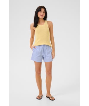 Casual fit,Elastische taille,Taille lengte  Fijne was 30°, niet bleken, niet in de droger drogen, Druipnat ophangen in de schaduw, koud strijken max. 110° C, Chemisch laten reinigen.  100% Katoen