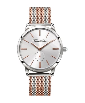 You have to hand it to Thomas Sabo, they know how to manufacture and design timeless watches. This Ladies Glam and Soul Watch WA0273-283-201-33mm epitomises the Thomas Sabo ethos, creating functional well designed and great value for money timepieces aimed at the masses. Like all Thomas Sabo wristwatches it will arrive with a full manufacturer backed warranty, so your Ladies Glam and Soul Watch WA0273-283-201-33mm will be looked after fully in the unlikely event you should have any issues with it.