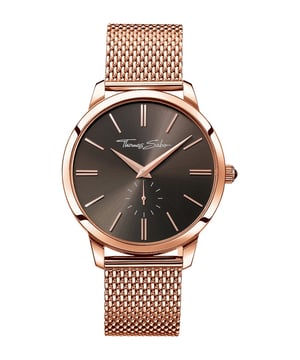 Practical, hardwearing and reliable watches from Thomas Sabo. This Mens Rebel at Heart Watch WA0177-265-206-42mm has all the Thomas Sabo traits, a sublime meticulously crafted timepiece for all occasions. And like all watches from us, you can buy with complete confidence knowing we are official Thomas Sabo dealers so your Mens Rebel at Heart Watch WA0177-265-206-42mm will arrive with a full manufacturer backed warranty and all documents.