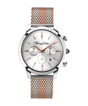 As you would expect from a manufacturer as highly regarded as Thomas Sabo, you get a watch that will last the test of time. All Thomas Sabo watches have been manufactured using strong and durable parts to keep your brand new  WA0287-283-201-42mm Mens Rebel at Heart Watch ticking for years to come.