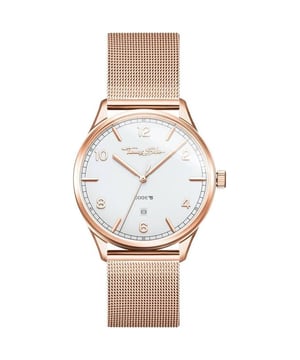 Functional and heard wearing, this Watch WA0341-265-202-40MM by Thomas Sabo will keep ticking away tirelessly on your wrist for many years to come. The Watch WA0341-265-202-40MM is the perfect gift.