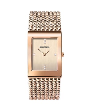 You have to hand it to Sekonda, they know how to manufacture and design timeless watches. This Ladies Shimmer Watch 40417 epitomises the Sekonda ethos, creating functional well designed and great value for money timepieces aimed at the masses. Like all Sekonda wristwatches it will arrive with a full manufacturer backed warranty, so your Ladies Shimmer Watch 40417 will be looked after fully in the unlikely event you should have any issues with it.