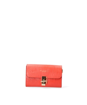 Crossbodytas voor dames met draaisluiting. één met binnenzakken met ritssluiting. afwezige externe zakken. afneembaar op kettingschouderband. ontbrekend handvat. twee binnenvakken.  extern materiaal. gevoerd met 70% katoen - 30% polyester binnenkant. Afmetingen: 23x13x5 cm. Gemaakt in Italië