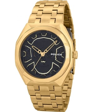 Police PEWJG2110703 - Reloj para hombre cuarzo acero inoxidable• material: acero inoxidable• cristal: minèral• pulsera: acero inoxidable• correa: plateado• resistencia al agua: 50 m (5 ATM)• tamaño de la caja: 46 mm
