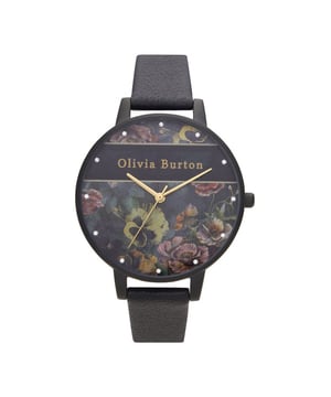 Olivia Burton OB16VS05 - Reloj para mujer cuarzo acero inoxidable• material: acero inoxidable• cristal: minèral• pulsera: cuero• correa: dorado• resistencia al agua: 0 m (0 ATM)• tamaño de la caja: 38 mm