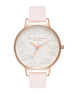 Olivia Burton OB16AR01 - Damenuhr Quarz aus Edelstahl• Material: Edelstahl• Glas: Mineral• Armband: Kunstleder• Farbe: Silber• Wasserbeständigkeit: 10 m (1 ATM)• Gehäusegröße: 30 mm