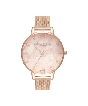 As we have come to expect from a manufacturer as highly regarded as Olivia Burton, you get a watch that will last the test of time. All Olivia Burton watches have been manufactured using strong and durable parts to keep your brand new  OB16SP01 Ladies Watch ticking away on your wrist for many years to come.