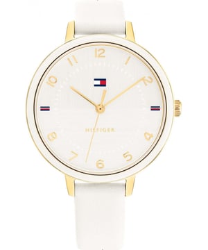Tommy Hilfiger 1782582 - Reloj para mujer cuarzo acero inoxidable• material: acero inoxidable• cristal: minèral• pulsera: cuero• correa: oro rosado• resistencia al agua: 30 m (3 ATM)• tamaño de la caja: 38 mm