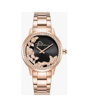 Police PEWLG2202204 - Reloj para mujer cuarzo acero inoxidable• material: acero inoxidable• cristal: minèral• pulsera: acero inoxidable• correa: dorado• resistencia al agua: 0 m (0 ATM)• tamaño de la caja: 34 mm