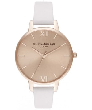 Olivia Burton OB16DE08 - Damenuhr Quarz aus Edelstahl• Material: Edelstahl• Glas: Mineral• Armband: Kunstleder• Farbe: Silber• Wasserbeständigkeit: 10 m (1 ATM)• Gehäusegröße: 34 mm