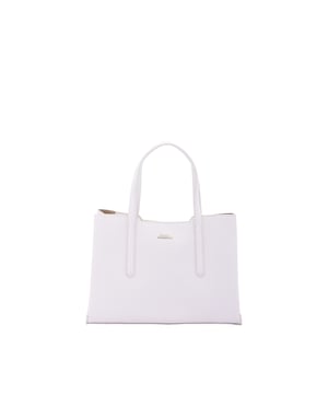 Bolso de mujer. El cierre es con cremallera. Los bolsillos internos son uno con cremallera. Los bolsillos externos están ausentes. La correa para el hombro es ajustable y extraíble. El mango es de ecopiel. Hay tres compartimentos internos. El material exterior es ecopiel. Internamente está forrado en poliéster. Medidas: 23x32x11 cm. Producto de moda