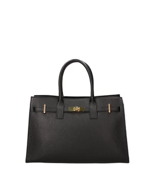Bolso de mano mujer Hecho en Italia - Modelo Zelia Ultra - 100% cuero - 37.5 x 24.0 x 14.0 cm