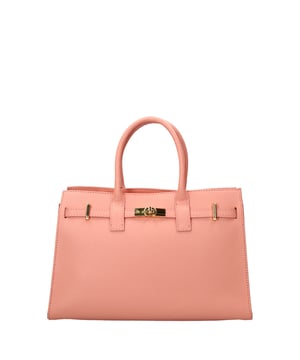 Bolso de mano mujer Hecho en Italia - Modelo Zelia Ultra - 100% cuero - 37.5 x 24.0 x 14.0 cm
