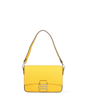 Bolso bandolera de mujer Hecho en Italia - Modelo Morea Nova - 100% piel - 25.0 x 17.0 x 7.0 cm