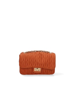 Bolso bandolera de mujer Hecho en Italia - Modelo Cielia Lux - Cuero genuino - 23.0 x 14.0 x 7.0 cm