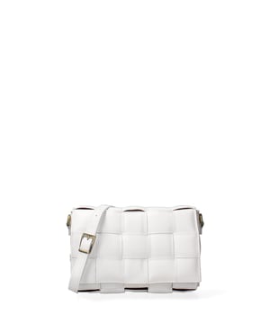 Damen Umhängetasche Made in Italy - Modell Artena - 100% Leder - 26.0 x 17.0 x 6.0 cm