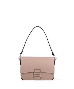 Bolso bandolera de mujer Hecho en Italia - Modelo Morea Nova - 100% piel - 25.0 x 17.0 x 7.0 cm