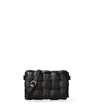 Damen Umhängetasche Made in Italy - Modell Artena - 100% Leder - 26.0 x 17.0 x 6.0 cm