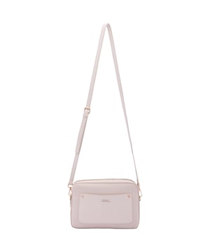 Crossbodytas voor dames met ritssluiting. één met binnenzakken met ritssluiting. één voorkant met open en één achterkant met externe zakken met ritssluiting. verstelbaar in eco-lederen schouderband. ontbrekend handvat. twee binnenvakken.  extern materiaal. gevoerd met polyester binnenkant. Afmetingen: 17x25x8 cm. Modeproduct