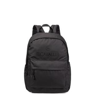 Mochila unisex. El cierre es con cremallera. Los bolsillos internos son tres bolsillos abiertos. Los bolsillos externos son uno frontal con cremallera. Falta la correa para el hombro. El mango está fabricado en PVC. Hay un compartimento interno. El material exterior es Cuero Vegano/Pu. Internamente es 100% Poliéster. Medidas: 31x45x14 cm. Producto de moda