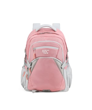 Mochila unisex. El cierre es con cremallera. Los bolsillos internos son bolsillos multifuncionales. Hay tres bolsillos externos con cremallera y dos laterales abiertos. Falta la correa para el hombro. El asa es de tela. Hay un compartimento interno. El material exterior es poliéster. Internamente está forrado en poliéster. Medidas: 32x19x48 cm. Producto de moda