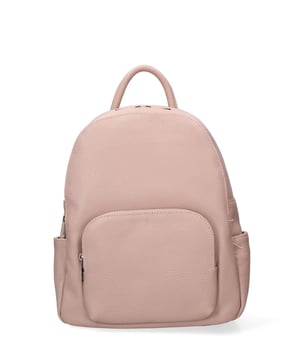 Damenrucksack Made in Italy - Modell Iride Ultra - 100% Leder - 27.0 x 32.0 x 12.0 cm