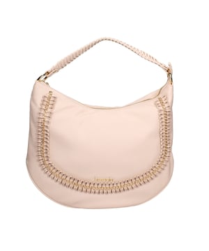 Bolso bandolera para mujer. El cierre es con cremallera. Los bolsillos internos son uno con cremallera y otro abierto. Los bolsillos externos están ausentes. Falta la correa para el hombro. El mango es de ecopiel. Hay un compartimento interno. El material exterior es 100% Piel Auténtica. Internamente es 100% Poliéster. Medidas: 37x32x9,5 cm. Producto de moda