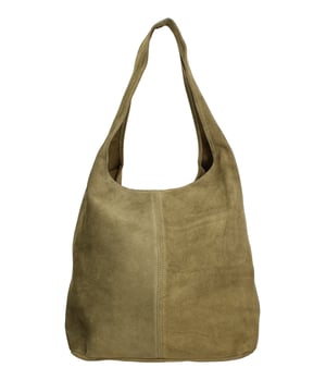 Damen Handtasche Made in Italy - Modell Valeria Chic - 100% Leder - 40.0 x 35.0 x 15.0 cm