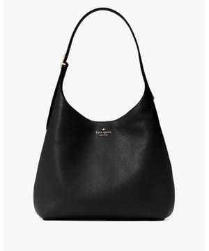 454 Pebbled Leather Large Shoulder Bag, 454 Pebbled Leather Large Shoulder Bag, Iphone 13 Pro Max, Ipad 9.7", A4 Paper, Large Contintal Wallet, 13" Laptop, Front Slip Pocket, Back Zip Pocket,  Length: 13.00 Cm,  Width: 34.00 Cm,  Height: 42.00 Cm