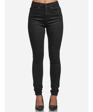 •Moderne & zeitlose Damen Jeanshose von Tazzio
•Verschluss: Reißverschluss (verdeckter Zip Fly)
•Hosentaschen: Eingrifftaschen, Coinpocket, Gesäßtaschen
•5-Pocket-Style
•Stretchanteil für eine optimale Passform
•Gürtelschlaufen
•Unifarben
•Hochwertiges Material & bequem zu tragen
•Ideale Damen Jeans das ganze Jahr

Passform
•Passform: Skinny Fit (High Waist)
•Länge: Knöchellang
•Leibhöhe: hoch

Material & Pflege
•Material Oberstoff: 97% Baumwolle, 3% Elasthan
•Materialkonstruktion: Denim/Jeans
•Elastizität: Leicht elastisch
•Pflegehinweise: Maschinenwäsche