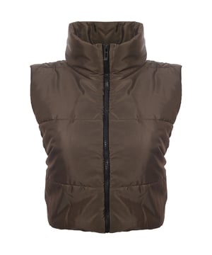 This item is made up of fabric that covers the neck.