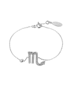 Introducing our fabulous Zodiac Horoscope Star Sign Bracelet Scorpio! This beautiful piece is made of 925 sterling silver and set with stunning white zirconia stones. The star sign motif is very fashionable and makes this bracelet a great conversation starter. It's lightweight by design weighing 1.9g and adjustable to fit most wrist sizes from 14.5cm-17cm, so you can be sure to find a comfortable and flattering fit. And with a choice of 22ct gold, 22ct rose gold or rhodium plating you can create the perfect look to match your style. Whether you're dressing up for a special occasion or just accenting your everyday style, this bracelet is sure to turn heads. Scorpios celebrate their birthdays between October 23rd and November 21st. The Scorpio sign is associated with passion, intensity and power, so if you're looking for a gift that embodies these qualities, our Zodiac Horoscope Star Sign Bracelet is definitely it!
