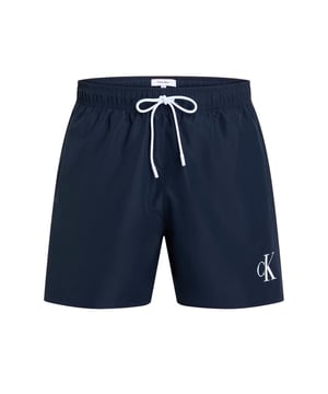 Diese mittellangen Herren-Badeshorts sind der perfekte Begleiter für stilvolle Sommertage. Der elastische Bund mit Tunnelzug garantiert nicht nur optimalen Halt, sondern lässt sich individuell anpassen. Seitliche Eingrifftaschen bieten Platz für Sonnenbrille, Schlüssel oder Muschelfunde. Eine zusätzliche Gesäßtasche sorgt für praktischen Stauraum mit lässigem Touch. Das atmungsaktive Mesh-Futter verleiht ein angenehm leichtes Tragegefühl – selbst bei hohen Temperaturen. Ein dezenter Monogramm-Print am Saum setzt ein modisches Statement ohne aufzutragen. Die Shorts überzeugen mit einem sportlich-eleganten Look, der sowohl am Strand als auch an der Strandbar funktioniert. Schnell übergezogen, sofort wohlgefühlt. Komfort und Stil gehen hier Hand in Hand. Für Männer, die es entspannt mögen, aber dennoch Wert auf Details legen.
