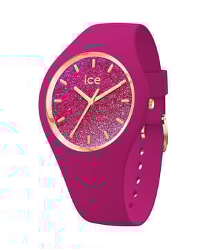 Practical, hardwearing and reliable watches from Ice-Watch. This Ladies ICE Glitter Watch 022575 has all the Ice-Watch traits, a sublime meticulously crafted timepiece for all occasions. And like all watches from us, you can buy with complete confidence knowing we are official Ice-Watch dealers so your Ladies ICE Glitter Watch 022575 will arrive with a full manufacturer backed warranty and all documents.  Dimensions (cm): 11x8x8