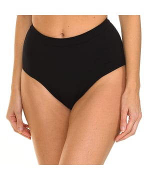 Slip modelante de compresión media.\nEleva los gluteos y contiene el vientre.\nAdelgaza las caderas.\n Composición: 86% Poliamida, 14% Elastano\n Cuidados:\nLavar a mano. \nNo usar lejía. \nNo usar secadora. \nNo planchar.
