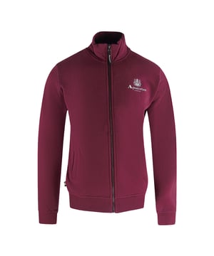 Experience the perfect blend of style and comfort with the Aquascutum Active Zip Up Burgundy Sweatshirt. Crafted from 100% cotton, this full-zip fleece features a sleek mock neck design and a rich cordovan burgundy shade that elevates your casual wardrobe. The iconic Aquascutum logo adds a touch of heritage and sophistication, making it ideal for both active days and relaxed outings. Made with quality and durability in mind, this sweatshirt ensures warmth and breathability, keeping you comfortable throughout the day. Elevate your everyday look with this versatile and timeless piece