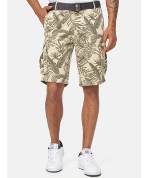 Artikelbeschreibung


	Moderne &amp; zeitlose Herren Cargo Shorts von Tazzio
	
Verschluss: Reißverschluss
	
Hosentaschen: Eingrifftaschen, Coinpocket, Cargotaschen, Gesäßtaschen
	Inkl. abnehmbarem Gürtel
	Gürtelschlaufen
	Hochwertiges Material &amp; bequem zu tragen
	Ideale Jeans Shorts das ganze Jahr


Passform


	
Passform: Regular Fit
	
Länge: Kurz
	
Leibhöhe: Normal


Material &amp; Pflege


	
Material Oberstoff: 100% Baumwolle
	
Elastizität: Leicht elastisch
	
Pflegehinweise: Maschinenwäsche