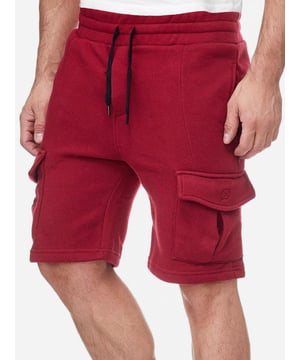 Artikelbeschreibung


	Bequeme Herren Cargo Shorts von Tazzio
	
Verschluss: Tunnelzugband
	
Hosentaschen: Eingrifftaschen, Cargotaschen, Gesäßtasche
	Basic Style
	Gerippter Bund
	Elastisches Material für eine bessere Passform
	Lockerer Tragekomfort
	Qualitativ hochwertige Verarbeitung der Materialien
	Ideale Sweat-Shorts für das ganze Jahr


Passform


	
Passform: Regular Fit
	
Länge: Kurz
	
Leibhöhe: Normal


Material &amp; Pflege


	
Material Oberstoff: 90% Baumwolle, 10% Elasthan
	
Materialkonstruktion: Sweatware
	
Elastizität: Leicht elastisch
	
Pflegehinweise: Maschinenwäsche