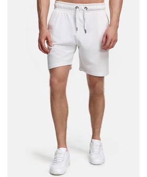 Artikelbeschreibung


	Bequeme Herren Jogging Shorts von Tazzio
	
Verschluss: Tunnelzugband
	
Hosentaschen: Eingrifftaschen, Gesäßtasche
	Basic Style
	Gerippter Bund
	Elastisches Material für eine bessere Passform
	Lockerer Tragekomfort
	Qualitativ hochwertige Verarbeitung der Materialien


Passform


	
Passform: Regular Fit
	
Länge: Kurz
	
Leibhöhe: Normal


Material &amp; Pflege


	
Material Oberstoff: 90% Baumwolle, 10% Elasthan
	
Materialkonstruktion: Sweatware
	
Elastizität: Leicht elastisch
	
Pflegehinweise: Maschinenwäsche