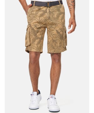 Artikelbeschreibung


	Moderne &amp; zeitlose Herren Cargo Shorts von Tazzio
	
Verschluss: Reißverschluss
	
Hosentaschen: Eingrifftaschen, Coinpocket, Cargotaschen, Gesäßtaschen
	Inkl. abnehmbarem Gürtel
	Gürtelschlaufen
	Hochwertiges Material &amp; bequem zu tragen
	Ideale Jeans Shorts das ganze Jahr


Passform


	
Passform: Regular Fit
	
Länge: Kurz
	
Leibhöhe: Normal


Material &amp; Pflege


	
Material Oberstoff: 100% Baumwolle
	
Elastizität: Leicht elastisch
	
Pflegehinweise: Maschinenwäsche