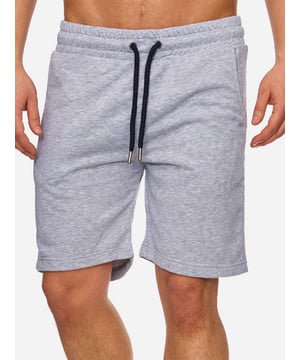 Artikelbeschreibung


	Bequeme Herren Jogging Shorts von Tazzio
	
Verschluss: Tunnelzugband
	
Hosentaschen: Eingrifftaschen, Gesäßtasche
	Basic Style
	Gerippter Bund
	Elastisches Material für eine bessere Passform
	Lockerer Tragekomfort
	Qualitativ hochwertige Verarbeitung der Materialien


Passform


	
Passform: Regular Fit
	
Länge: Kurz
	
Leibhöhe: Normal


Material &amp; Pflege


	
Material Oberstoff: 90% Baumwolle, 10% Elasthan
	
Materialkonstruktion: Sweatware
	
Elastizität: Leicht elastisch
	
Pflegehinweise: Maschinenwäsche