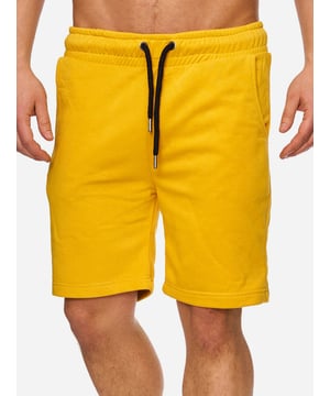 Artikelbeschreibung


	Bequeme Herren Jogging Shorts von Tazzio
	
Verschluss: Tunnelzugband
	
Hosentaschen: Eingrifftaschen, Gesäßtasche
	Basic Style
	Gerippter Bund
	Elastisches Material für eine bessere Passform
	Lockerer Tragekomfort
	Qualitativ hochwertige Verarbeitung der Materialien


Passform


	
Passform: Regular Fit
	
Länge: Kurz
	
Leibhöhe: Normal


Material &amp; Pflege


	
Material Oberstoff: 90% Baumwolle, 10% Elasthan
	
Materialkonstruktion: Sweatware
	
Elastizität: Leicht elastisch
	
Pflegehinweise: Maschinenwäsche