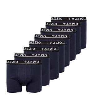 HOCHWERTIG: Moderne &amp; zeitlose Herren Boxershorts von TAZZIO.

PERFEKTE PASSFORM: Unsere Boxershorts passen sich perfekt an, dank elastischem Komfortbund und hohem Baumwollanteil | Atmungsaktiv | kein unnötiges Schwitzen, Zwicken, Druckstellen und aufrollende Hosenbeine.

MATERIALZUSAMMENSETZUNG: 95% Baumwolle, 5% Elasthan

QUALITÄT: Hochwertiger Tragekomfort | Stylische Bodershorets / Retroshorts | 100% Qualität - DIREKT vom Hersteller!

DETAILS &amp; HIGHLIGHTS: Boxershorts von TAZZIO haben kein kratzendes und nerviges Etikett, sondern einen hochwertigen Druch in der Innenseite.

VERPACKUNG: Die Lieferung erfolgt in einer edlen Box - ideal geschützt und optimal als Geschenkverpackung.
