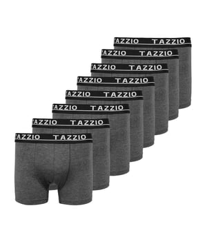 HOCHWERTIG: Moderne &amp; zeitlose Herren Boxershorts von TAZZIO.

PERFEKTE PASSFORM: Unsere Boxershorts passen sich perfekt an, dank elastischem Komfortbund und hohem Baumwollanteil | Atmungsaktiv | kein unnötiges Schwitzen, Zwicken, Druckstellen und aufrollende Hosenbeine.

MATERIALZUSAMMENSETZUNG: 95% Baumwolle, 5% Elasthan

QUALITÄT: Hochwertiger Tragekomfort | Stylische Bodershorets / Retroshorts | 100% Qualität - DIREKT vom Hersteller!

DETAILS &amp; HIGHLIGHTS: Boxershorts von TAZZIO haben kein kratzendes und nerviges Etikett, sondern einen hochwertigen Druch in der Innenseite.

VERPACKUNG: Die Lieferung erfolgt in einer edlen Box - ideal geschützt und optimal als Geschenkverpackung.