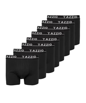 HOCHWERTIG: Moderne &amp; zeitlose Herren Boxershorts von TAZZIO.

PERFEKTE PASSFORM: Unsere Boxershorts passen sich perfekt an, dank elastischem Komfortbund und hohem Baumwollanteil | Atmungsaktiv | kein unnötiges Schwitzen, Zwicken, Druckstellen und aufrollende Hosenbeine.

MATERIALZUSAMMENSETZUNG: 95% Baumwolle, 5% Elasthan

QUALITÄT: Hochwertiger Tragekomfort | Stylische Bodershorets / Retroshorts | 100% Qualität - DIREKT vom Hersteller!

DETAILS &amp; HIGHLIGHTS: Boxershorts von TAZZIO haben kein kratzendes und nerviges Etikett, sondern einen hochwertigen Druch in der Innenseite.

VERPACKUNG: Die Lieferung erfolgt in einer edlen Box - ideal geschützt und optimal als Geschenkverpackung.